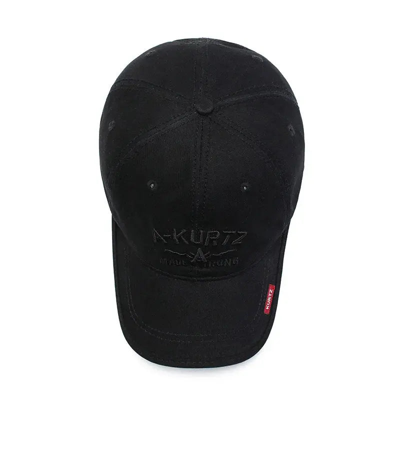 Spring New Baseball Cap Men's Korean Version Trendy Cap Outdoor Embroidery Sunhat Women's Sunscreen Cap Red Label Small A - Suncollections