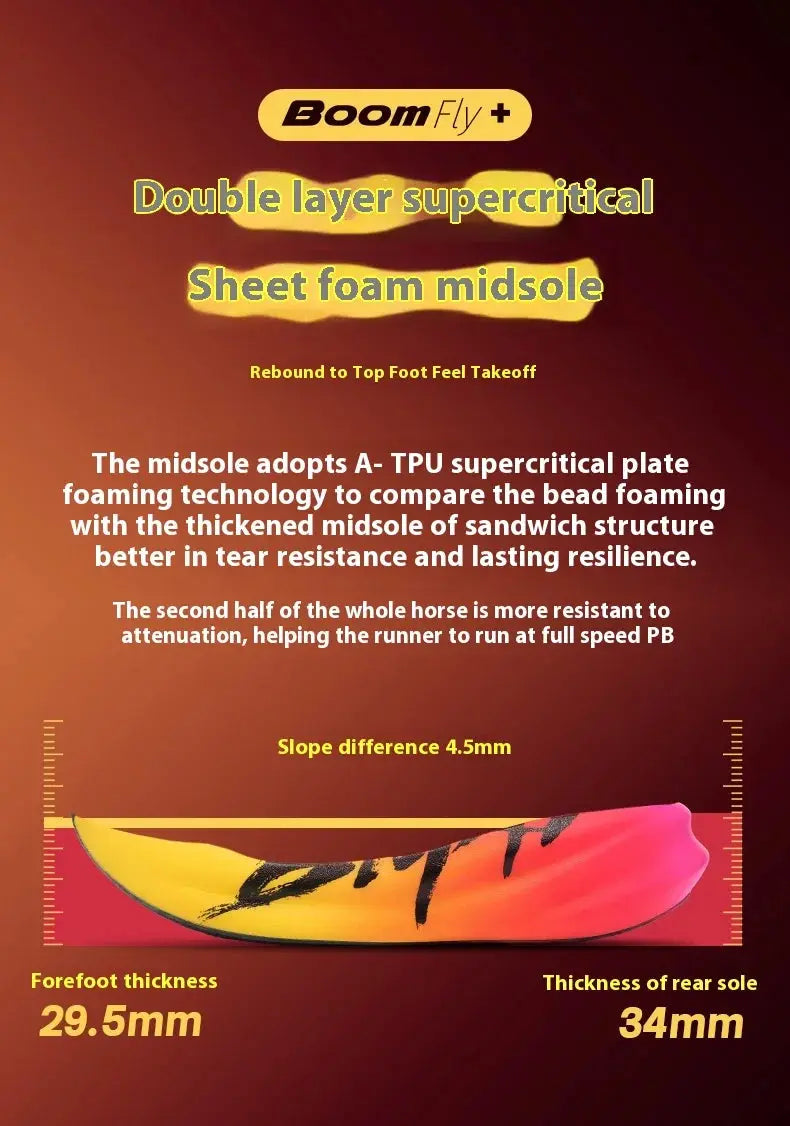 BMAI 42KM Marathon Women's Sneakers Cushioning Running Shoes for Women Breathable Black Sports Shoes Luxury Designer Trainers Suncollections