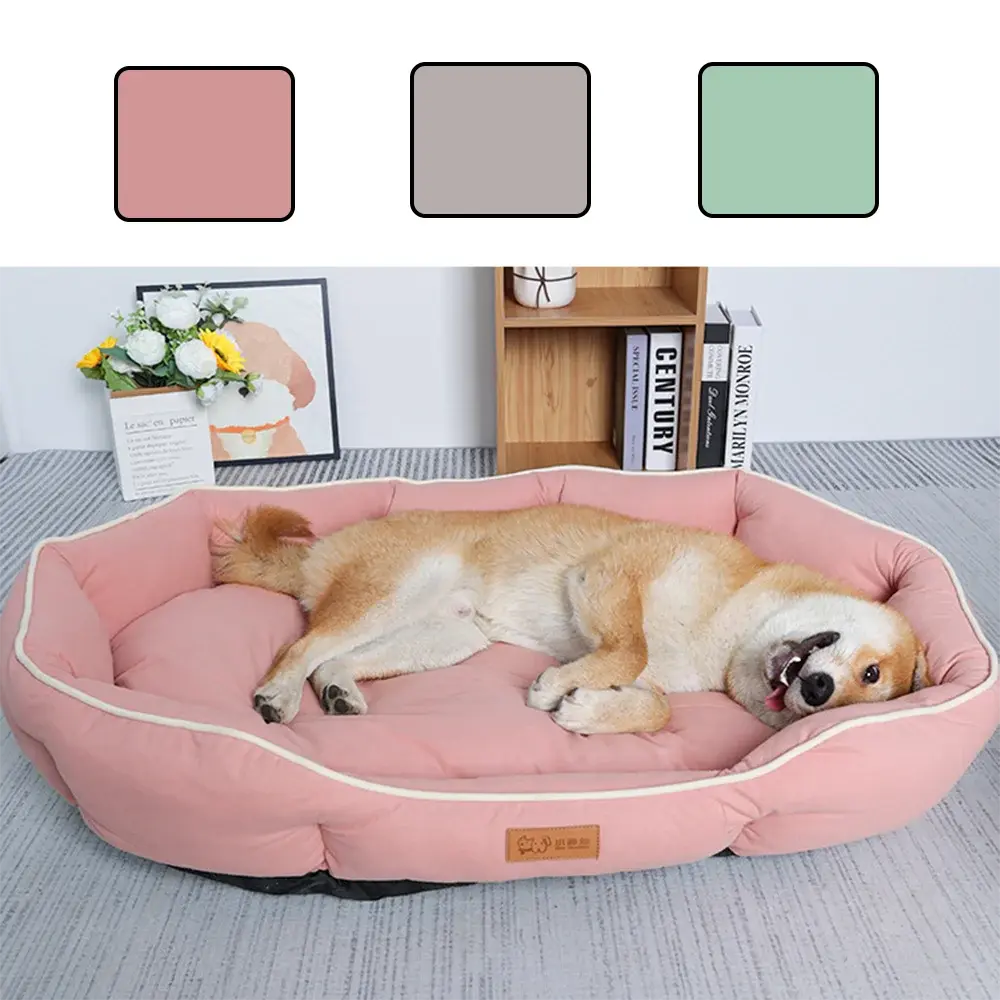 Pet Sofa Sleeping Bed Large Dog Bed House for Cats Big Space Dog Sofa Sleeping Mat Winter Warm Dog Cushion Suncollections