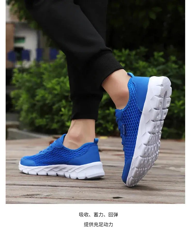 YRZL Men's Tennis Lightweight Breathable Mesh Athletic Shoes Outdoor Jogging Running Walking High Quality Sport Sneakers for Men Suncollections
