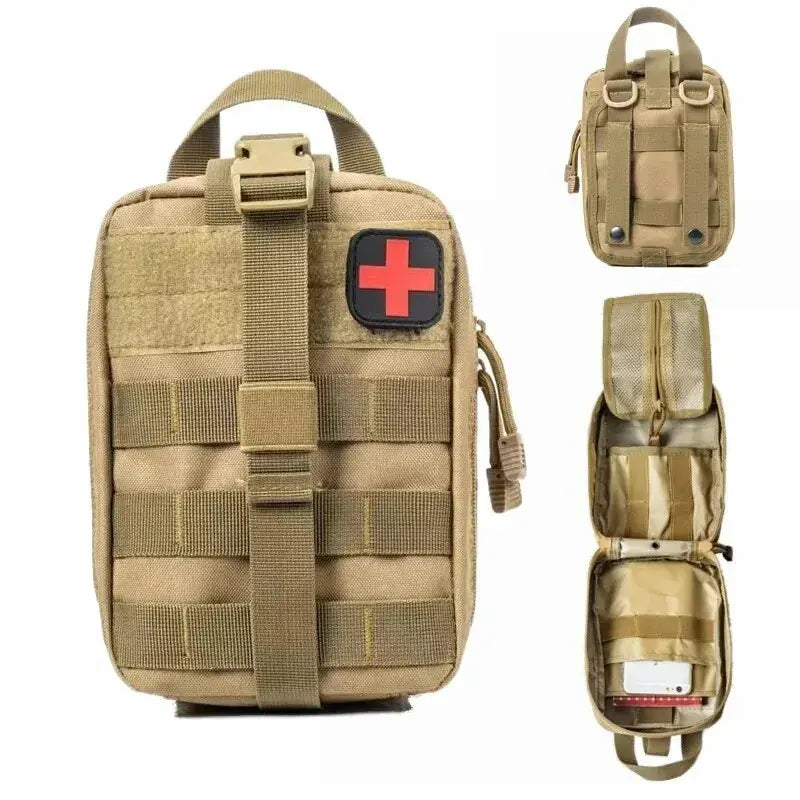 Tactical First Aid Kits Medical Bag Emergency Outdoor Hunting Car Camping Molle Survival Tool EDC Pouch Organizer - Suncollections