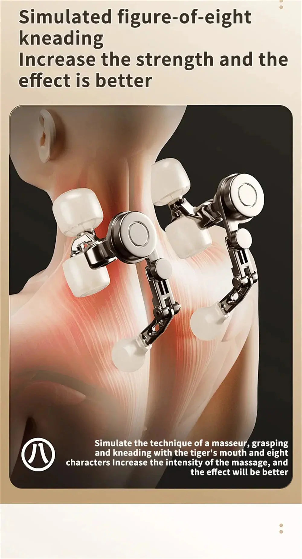 Wireless Electric Shiatsu Neck and Back Massager - Suncollections