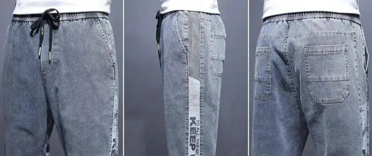 Gray Male Denim Shorts Graphic Straight Buttons Men's Short Jeans Pants Cowboy Retro Y2k Streetwear Wide Rude Summer New In Cut Suncollections