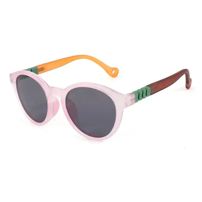 New Fashion Round Children Polarized Sunglasses Kids Sunglasses Boy Girl Stylish Baby Student Eyeglasses Party Eyewear UV400 - Suncollections