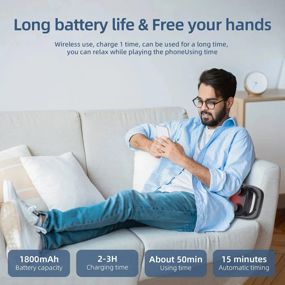 8-Head Fascia Gun High-Frequency Vibration - Suncollections