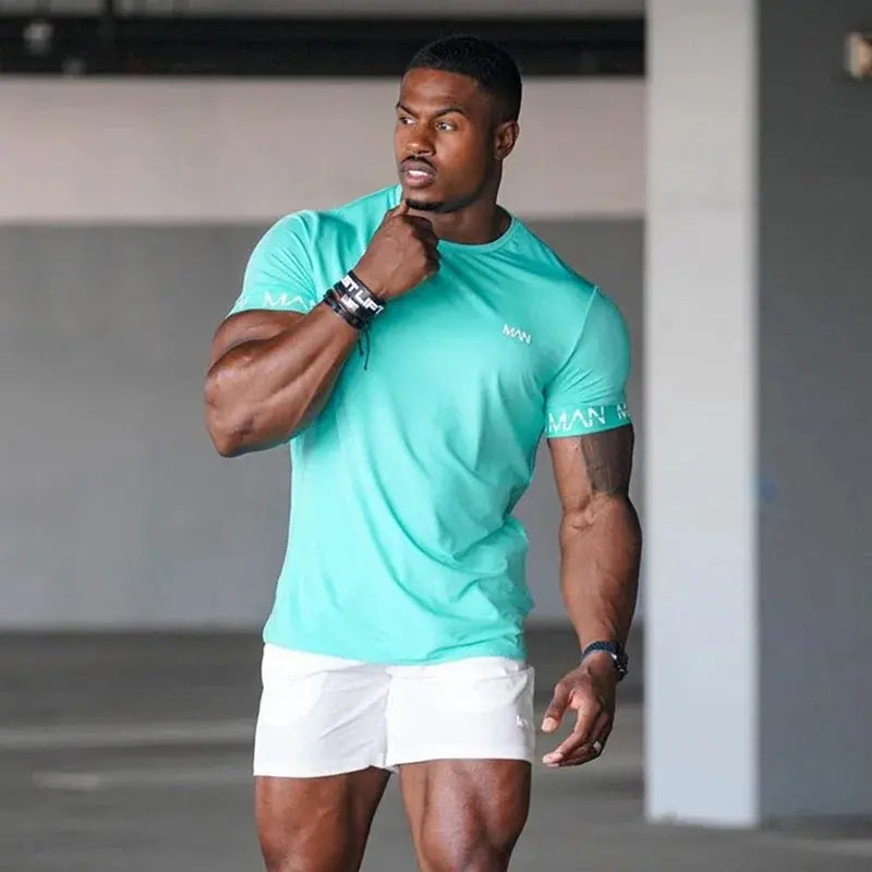 2024 New largetype Men Compression T-shirt men Sporting Skinny Tee Shirt Male Gym Running Black Quick dry T-shirt Fitness Sports Suncollections