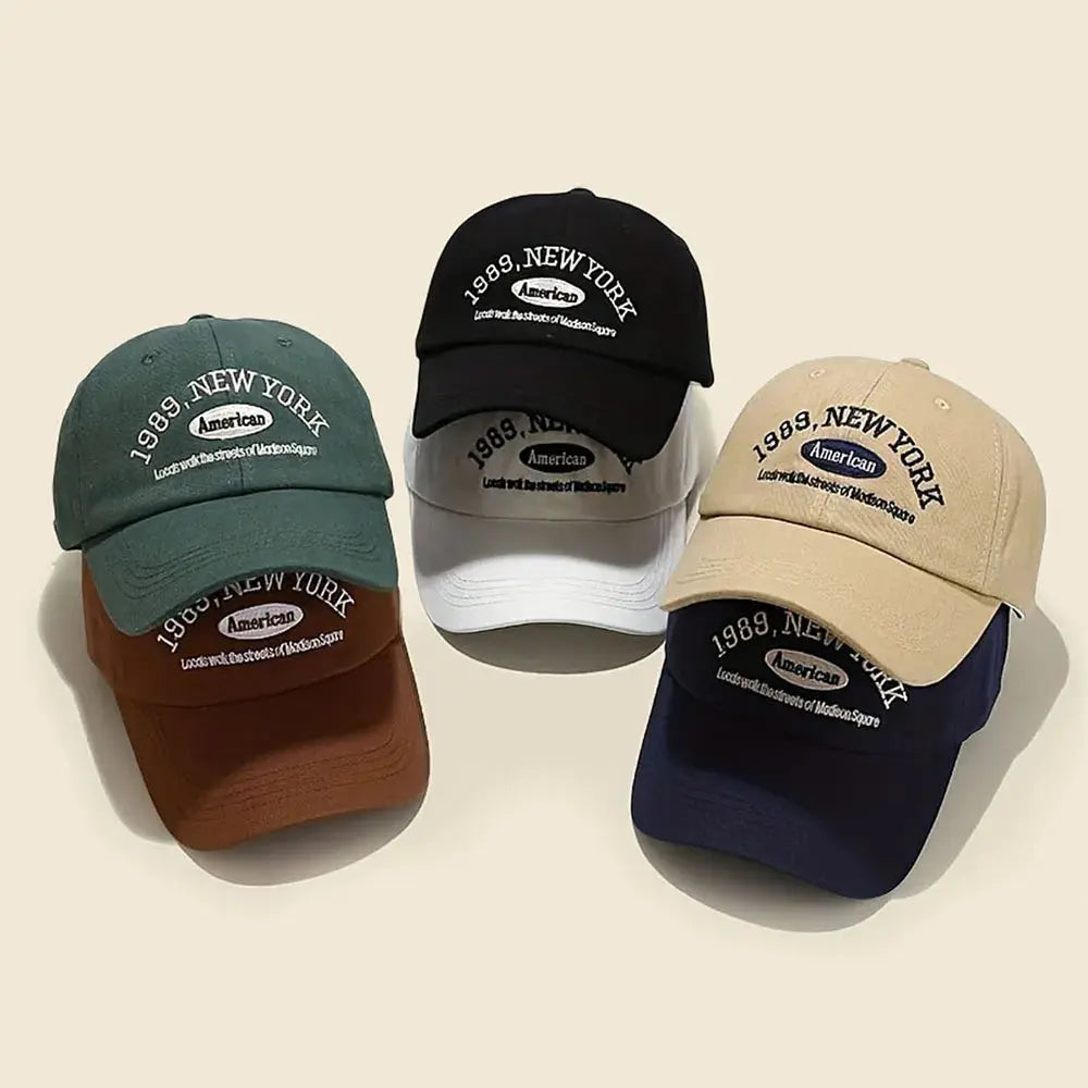 One Retro Embroidered Adjustable Baseball Cap - Suncollections