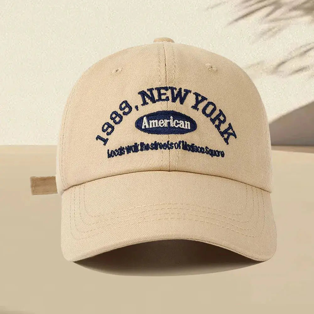 One Retro Embroidered Adjustable Baseball Cap - Suncollections