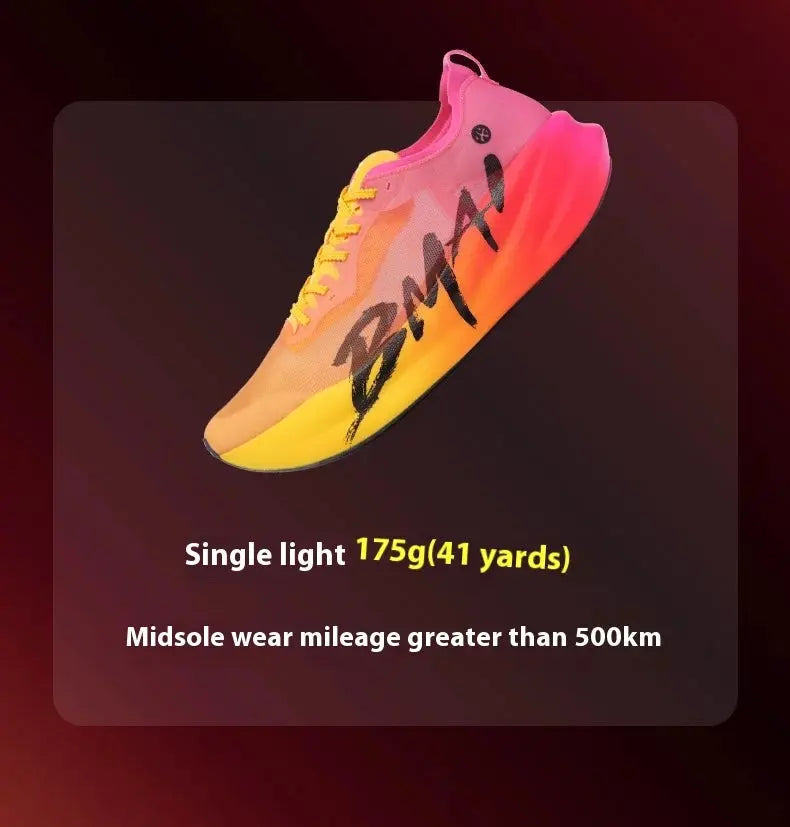 BMAI 42KM Marathon Women's Sneakers Cushioning Running Shoes for Women Breathable Black Sports Shoes Luxury Designer Trainers Suncollections