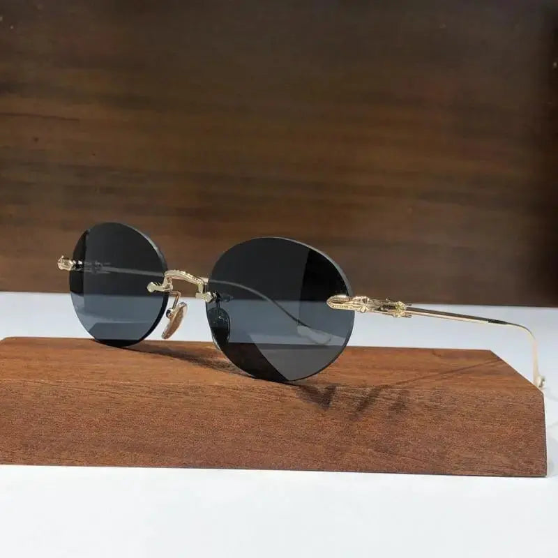 Popular Oval Cat Eye Women Sunglasses Luxury Brand Design Simple And Fashion Outdoor Play Party Sunscreen Men Sun Glasses - Suncollections