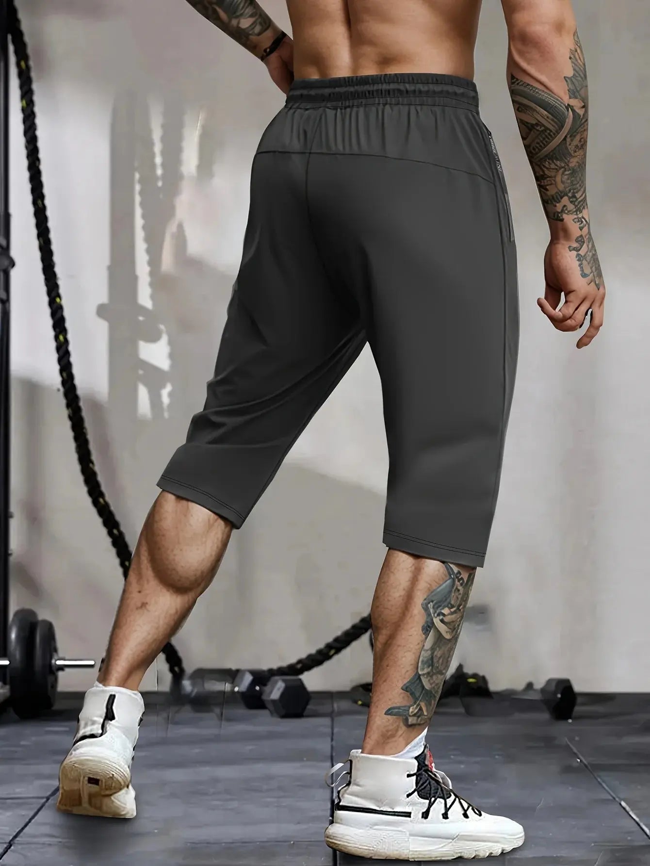 Men'S High-Elasticity Shorts with Drawstring And Pockets, Perfect for Summer Casual Wear, Breathable Nylon Blend, Lightweight Ye Suncollections
