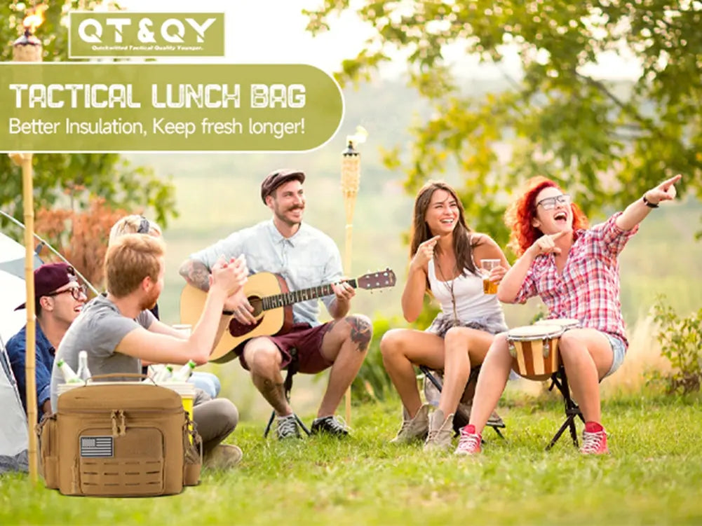 Tactical Lunch Bag for Men Outdoor Heavy Duty - Suncollections