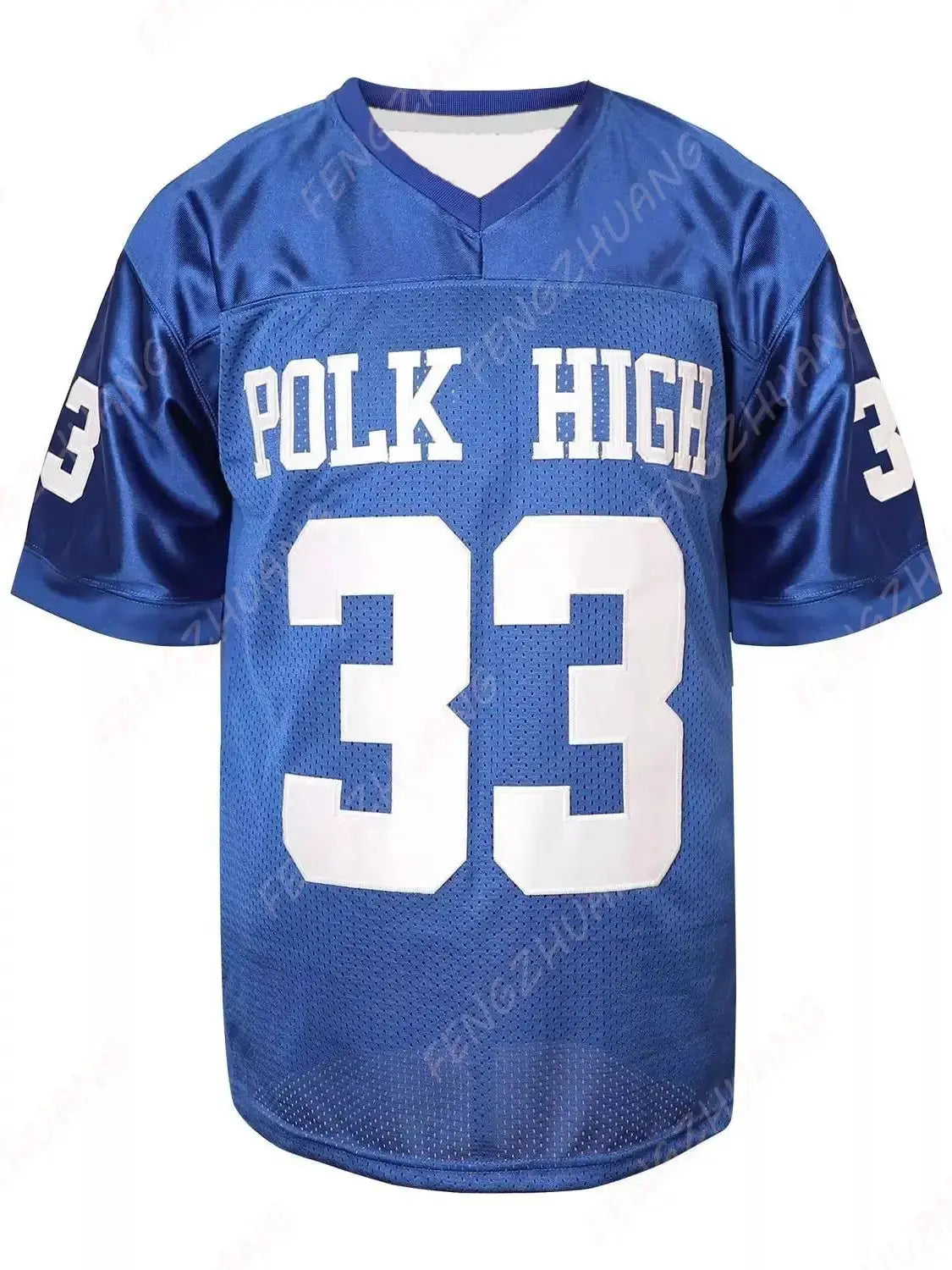 Al Bundy #33 Polk Football Jersey Sport Shirt casual Summer Outdoor Quick Drying T-shirt rugby jersey 90S Hip Hop Clothing Party - Suncollections