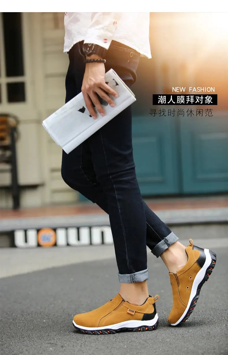 Men's Fashionable Casual Sports Shoes, Outdoor Walking and Hiking Shoes, Loafers, Comfortable Shoes, Lightweight, Plus Size38-50 Suncollections