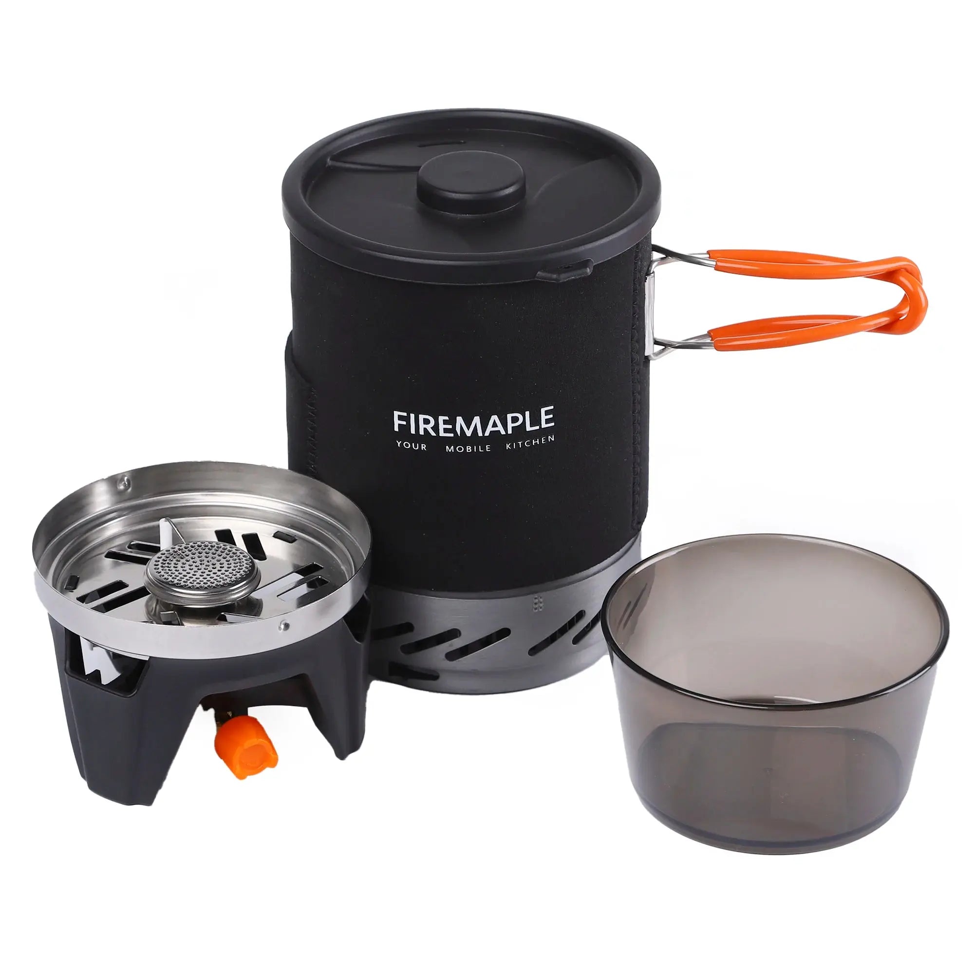 Fire Maple Star X1 Camping Stoves Outdoor Hiking Cooking System With Stove Heat Exchanger Pot Bowl Portable Gas Burners FMS-X1 - Suncollections