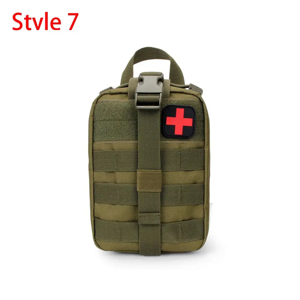 Ophidian IFAK EDC Bag Waist Belt Pack Hunting Vest Emergency Tools Pack Outdoor Medical First Aid Kit Camping Survival Pouch - Suncollections