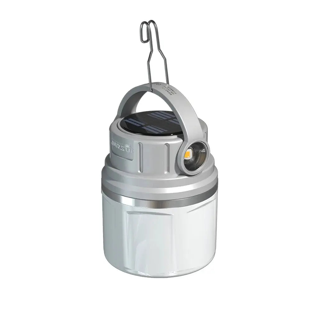 Warsun Outdoor 1100 Lumen Long Endurance Led Solar Powerful Rechargeable Camping Lamp Light with Outdoor Sports - Suncollections