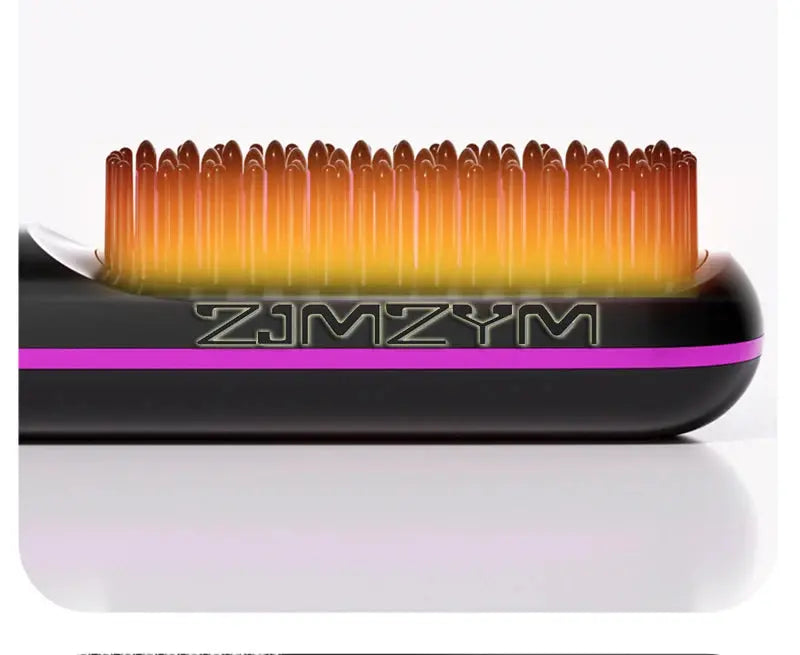 Wireless Hair Straighter Portable Flat Hair Straightener With LCD Screen Digital Display Straight & Curly Hair Hairdressing Tool Suncollections