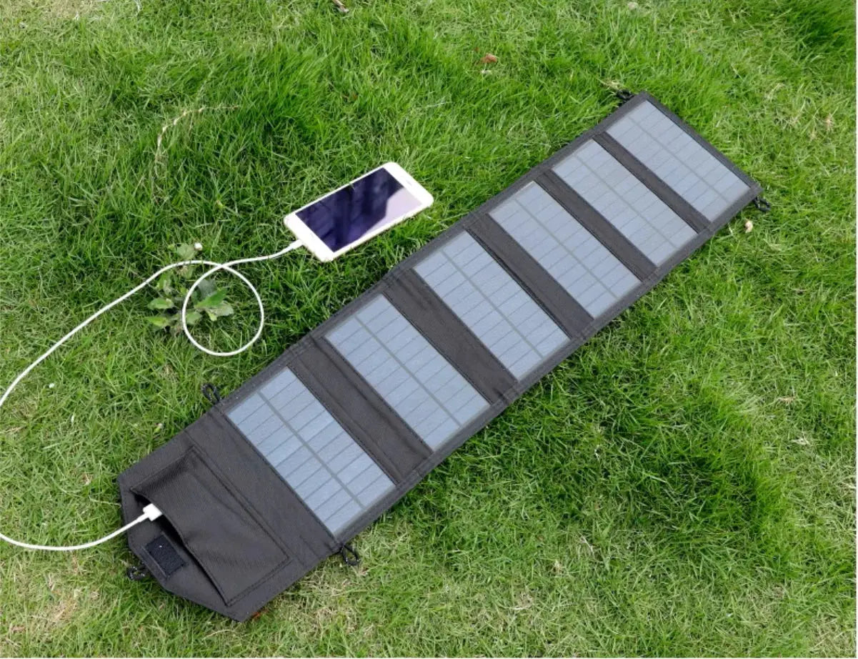 6-fold 800W Foldable solar panel portable solar panels charger USB 5V DC Full time power solar panel mobile power supply - Suncollections