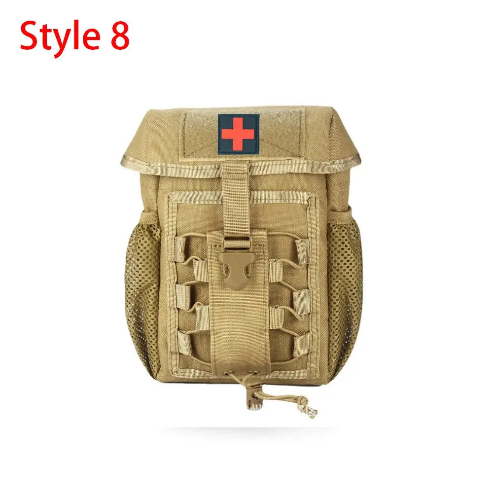 Ophidian IFAK EDC Bag Waist Belt Pack Hunting Vest Emergency Tools Pack Outdoor Medical First Aid Kit Camping Survival Pouch - Suncollections