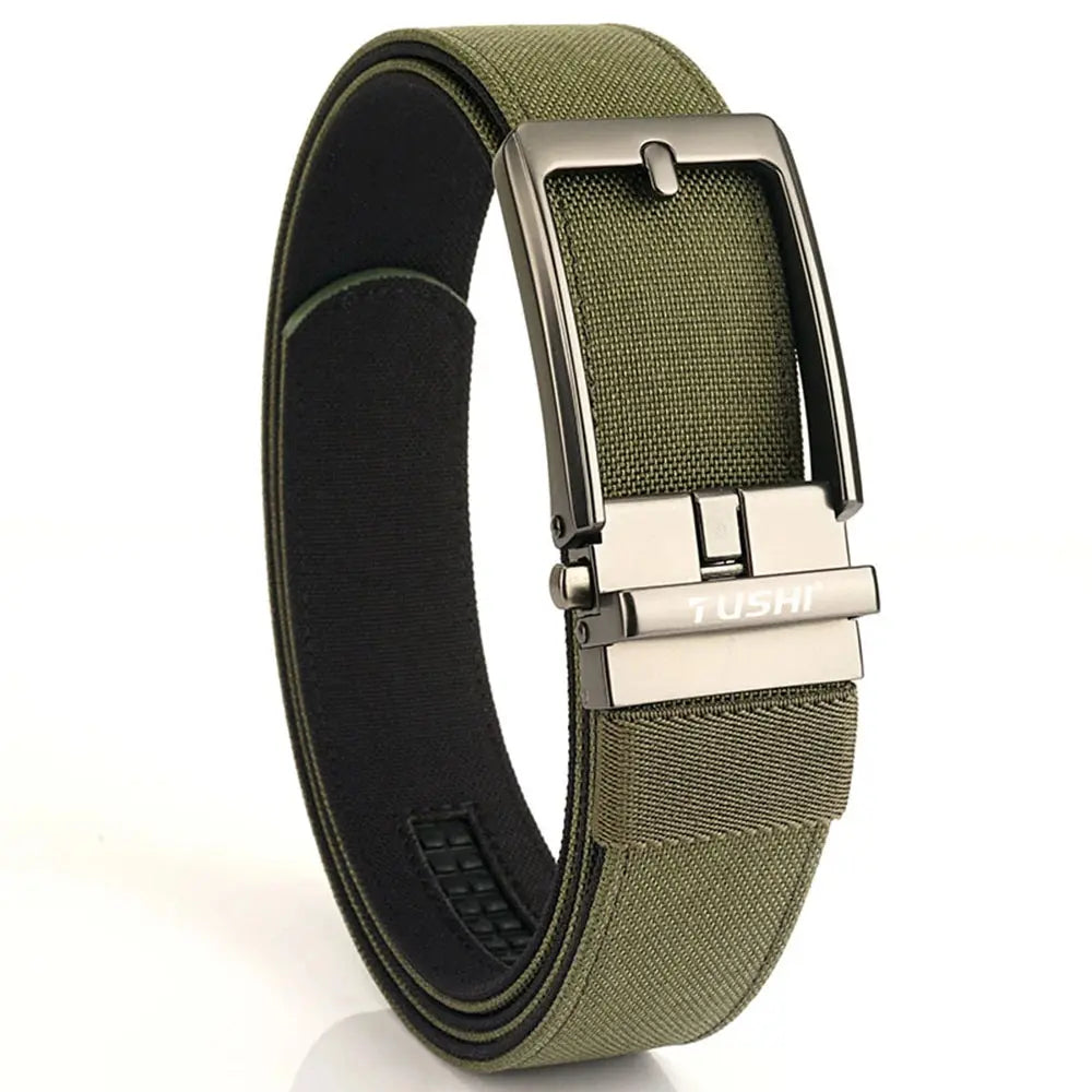 TUSHI Military Belt for Men Sturdy Nylon Metal Automatic Buckle - Suncollections