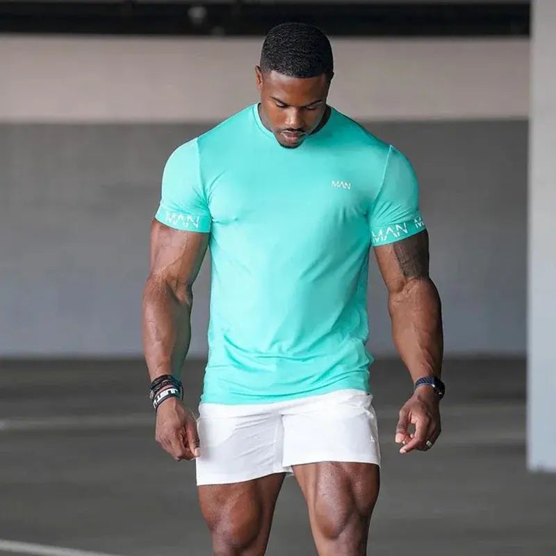 2024 New largetype Men Compression T-shirt men Sporting Skinny Tee Shirt Male Gym Running Black Quick dry T-shirt Fitness Sports Suncollections