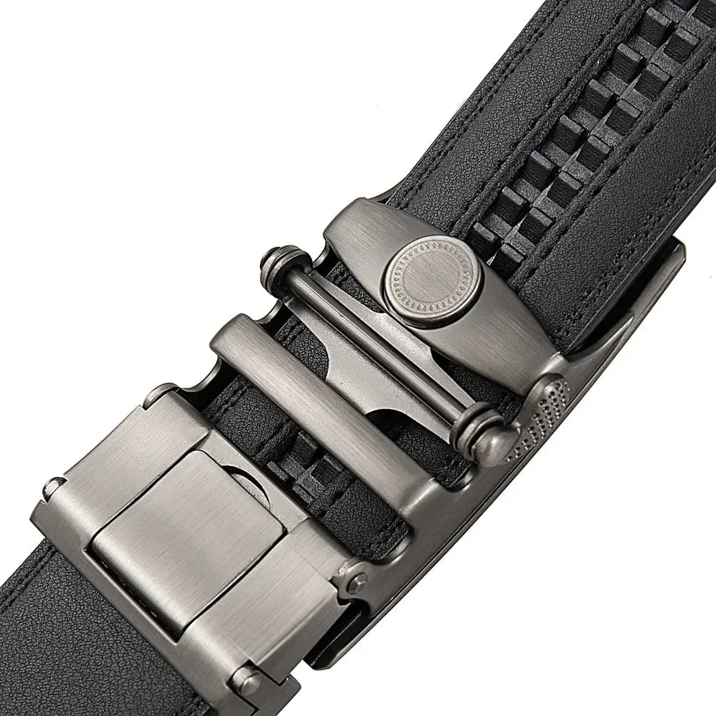 Famous Brand Belt Male Designer Automatic Buckle Genuine Leather - Suncollections
