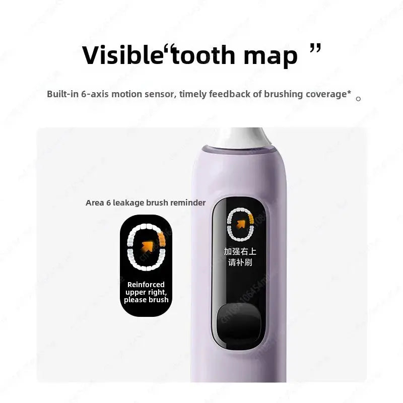 Xiaomi Mijia Sonic Sweep Vibration Electric Toothbrush Pro Intelligent Tooth Surface Recognition Digital Display Reminder - Suncollections