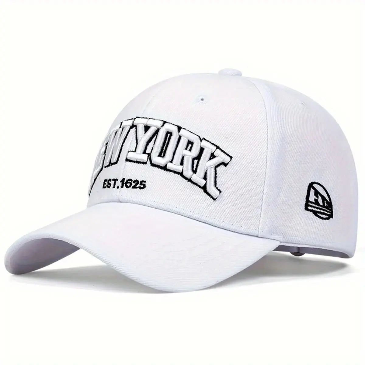 Unisex NEWYORK Letter Embroidery Baseball Caps Spring Autumn Outdoor Sunscreen Hat Adjustable Casual Trucker Hats - Suncollections