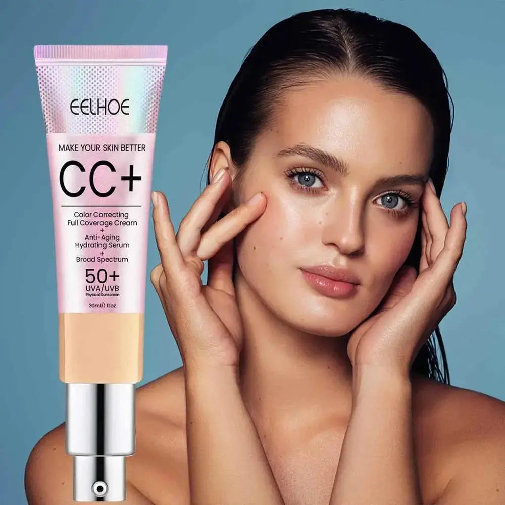 Summer Facial Isolation Sun Protection Sunscreen Cream Oil Control Block Lotion Sunscreen Blue-Light Healthy Skin Care SPF 50+ - Suncollections