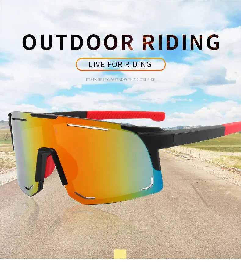 Polarized Cycling Sunglasses UV Protection Windproof Glasses For Men Women Polarized Lens Road Riding Bike Sport Glasses Eyewear - Suncollections