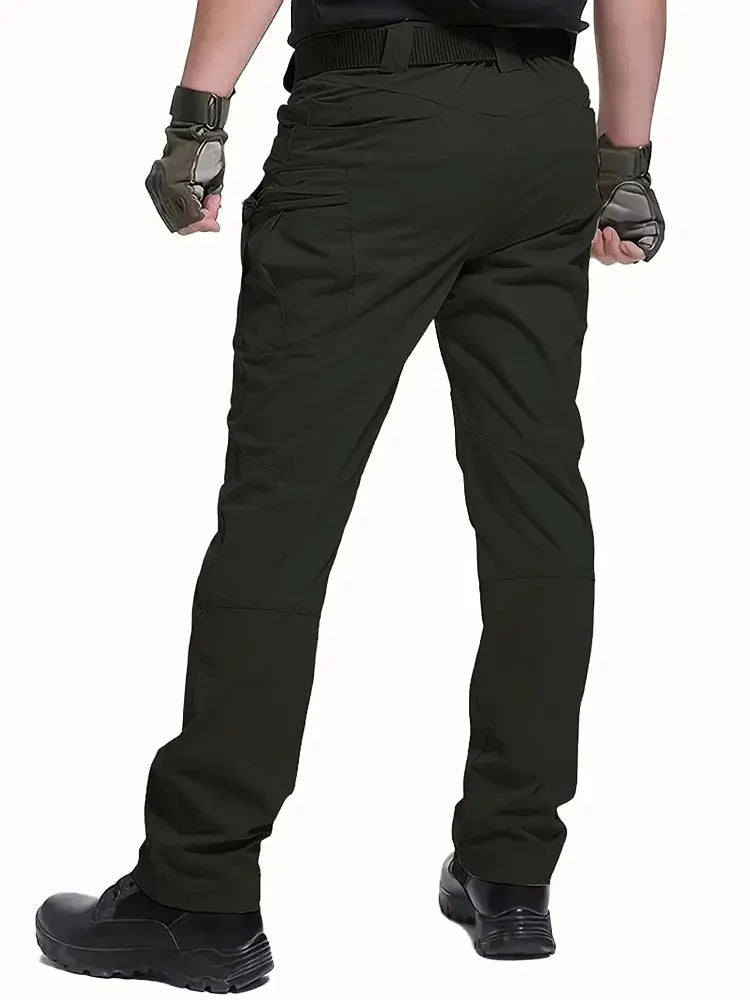 Men's Outdoor Multi Functional Tactical Pants, Multi Pocket Outdoor Hiking Sweatpants, Water-repellent, wear-resistant Suncollections