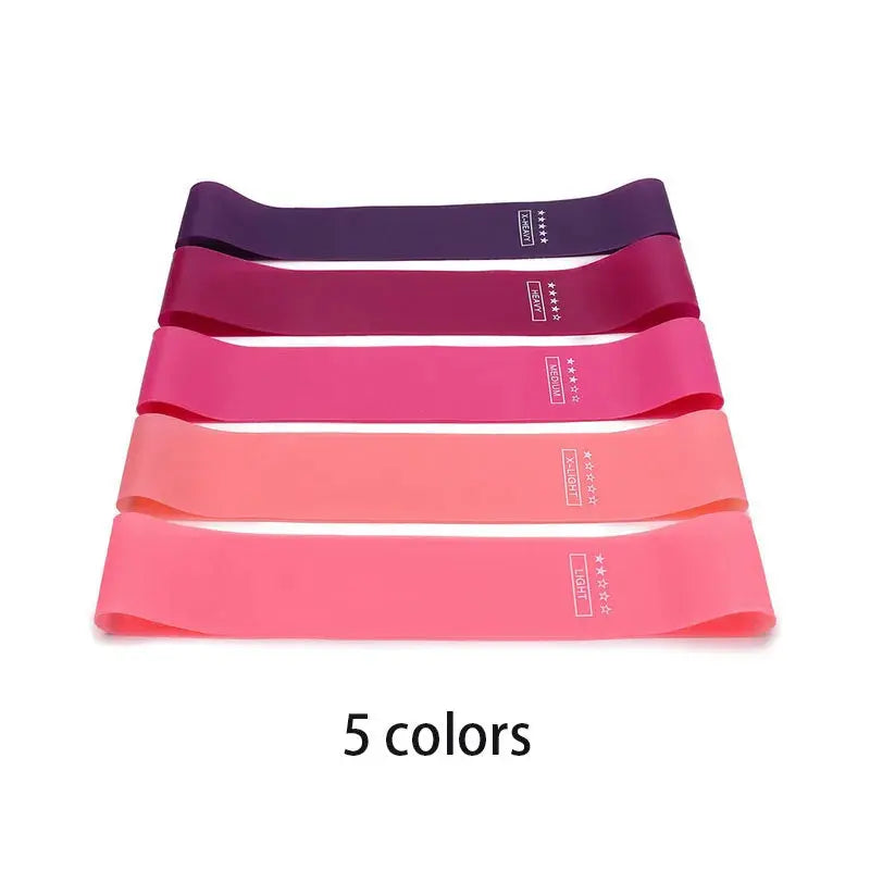 5Pcs/Set Yoga Resistance Rubber Bands - Suncollections