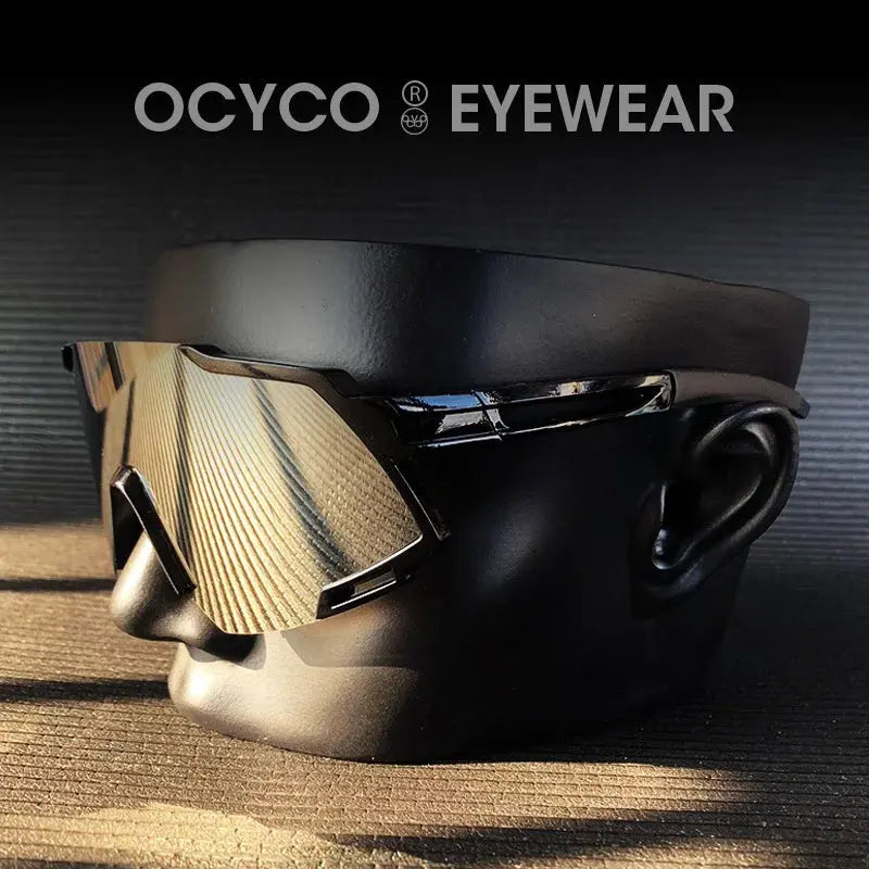 OCYCO New Rideing Oversized Steampunk Goggle Sunglasses Men Punk Sun Glasses Women Vintage Shades - Suncollections