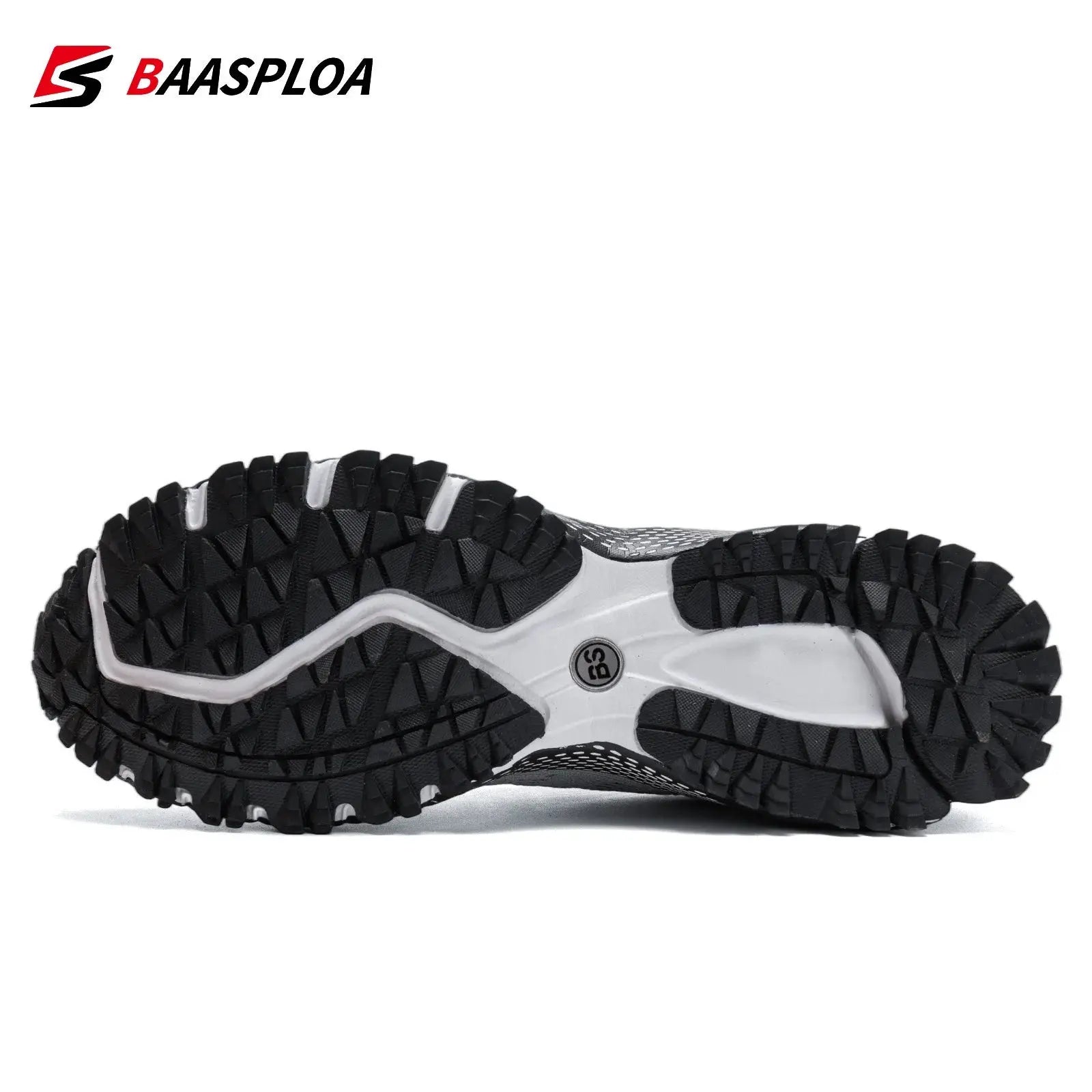 Men's Running Shoes Baasploa Male Sneakers Shoes Breathable Mesh Outdoor Grass Walking Gym Shoes For Men Plus Size 41-50 Suncollections