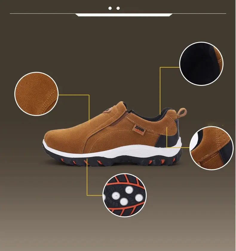 Men's Fashionable Casual Sports Shoes, Outdoor Walking and Hiking Shoes, Loafers, Comfortable Shoes, Lightweight, Plus Size38-50 Suncollections