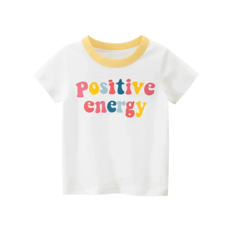 2-8T Toddler Kid Baby Boys Girls Clothes Summer Cotton T Shirt Short Sleeve Graffiti Print tshirt Children Top Infant Outfit - Suncollections