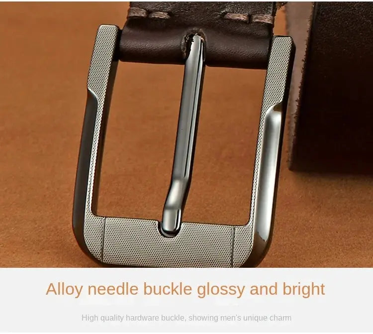 Belt men's genuine leather, genuine cowhide - Suncollections