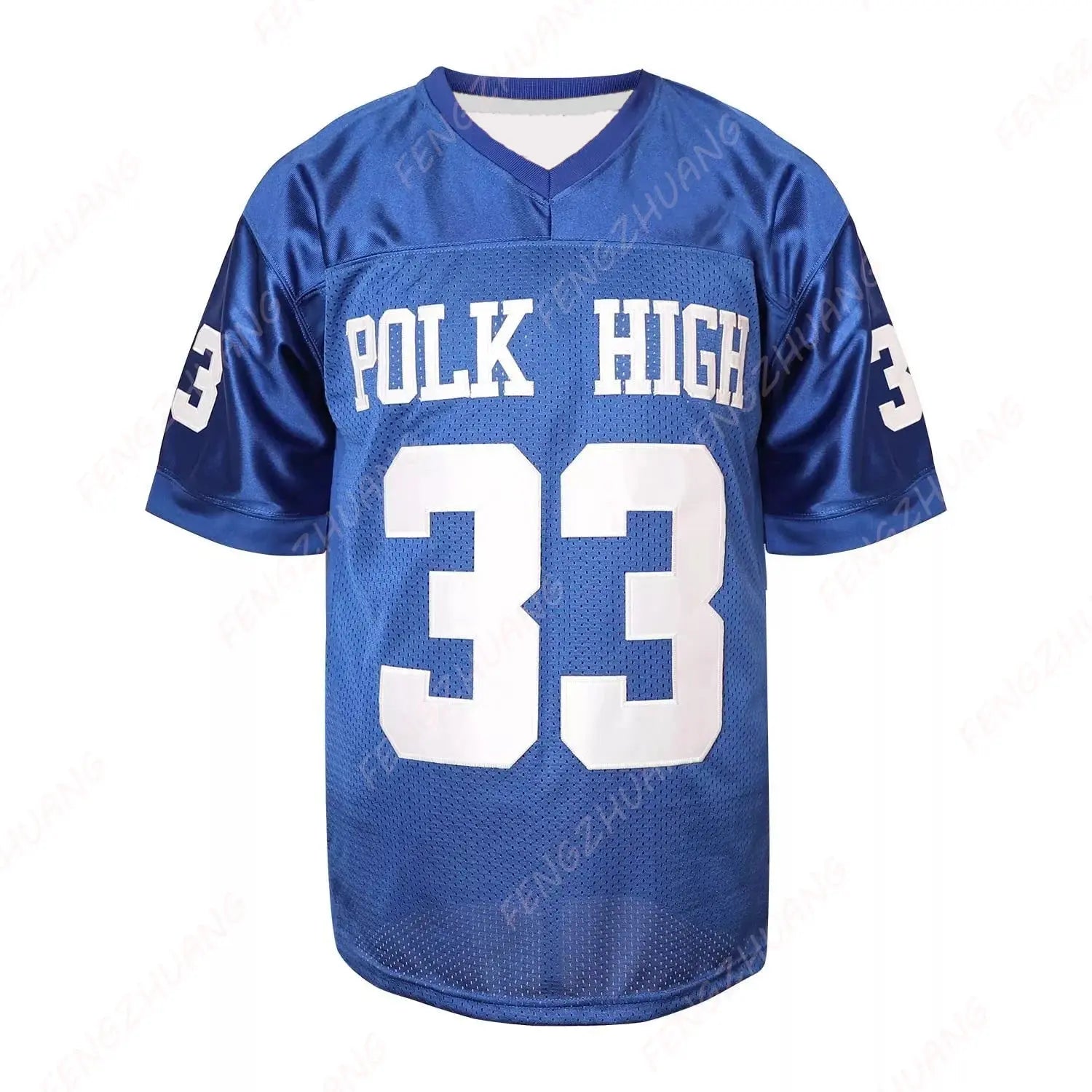 Al Bundy #33 Polk Football Jersey Sport Shirt casual Summer Outdoor Quick Drying T-shirt rugby jersey 90S Hip Hop Clothing Party - Suncollections
