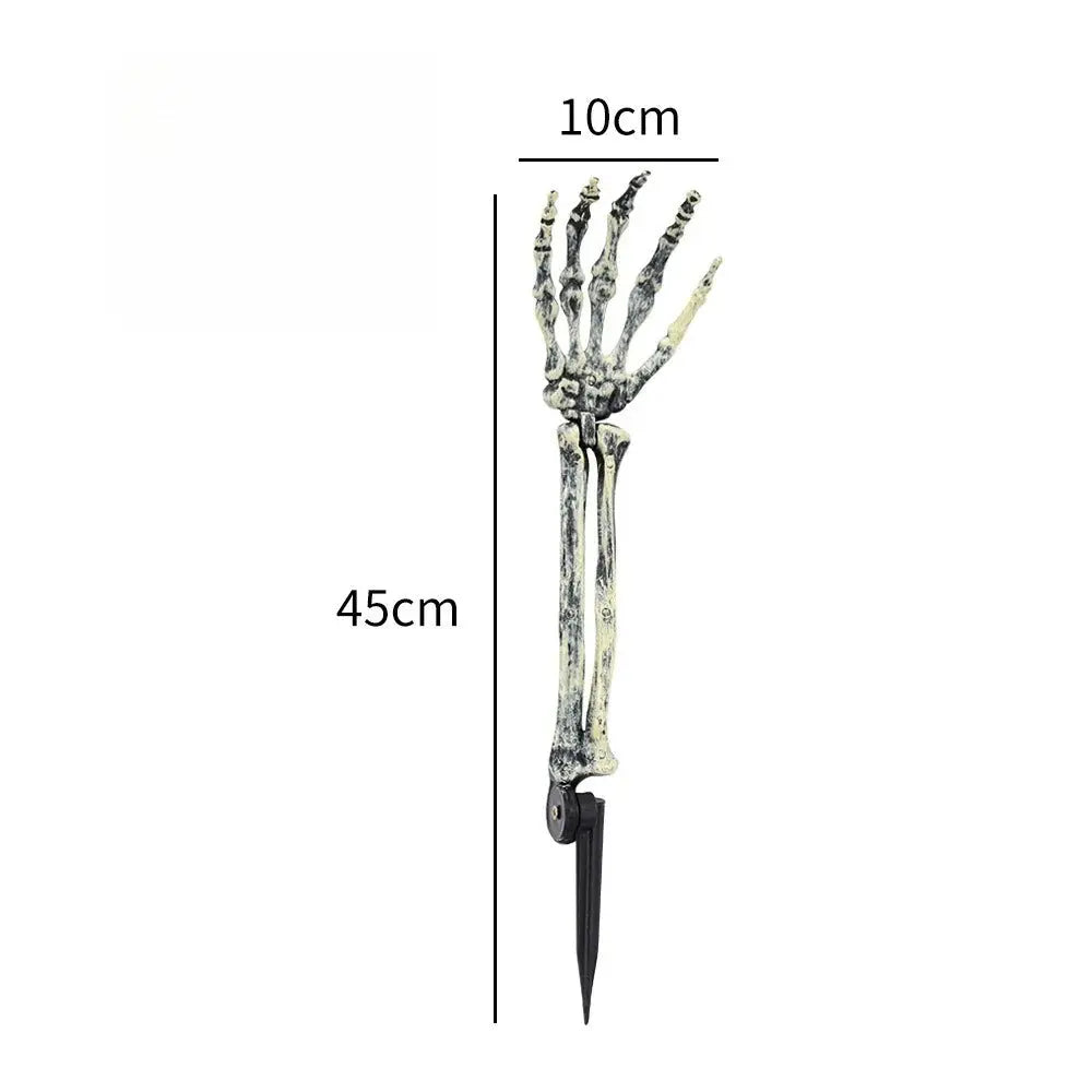 Halloween Skull Skeleton 40/90cm Posable Skeleton Human Shape Bones Halloween Party Home Decorations Haunted House Horror Props Suncollections