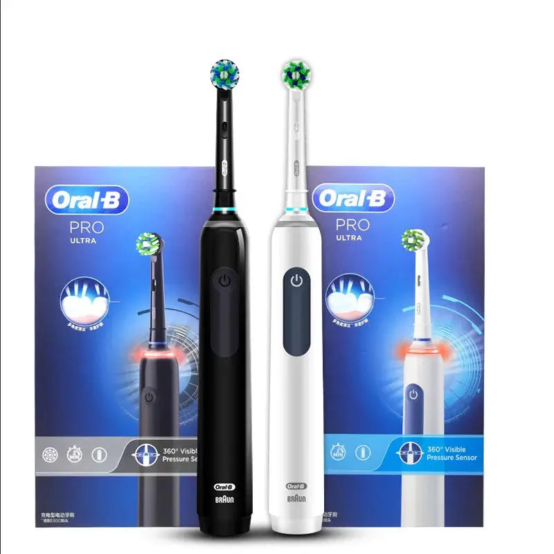 Oral B Pro Ultra Electric Toothbrush 30S Smart Timer Pressure Pro - Suncollections