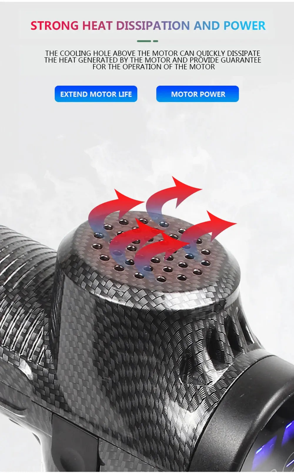 12V Professional Massage Gun With Portable Bag - Suncollections