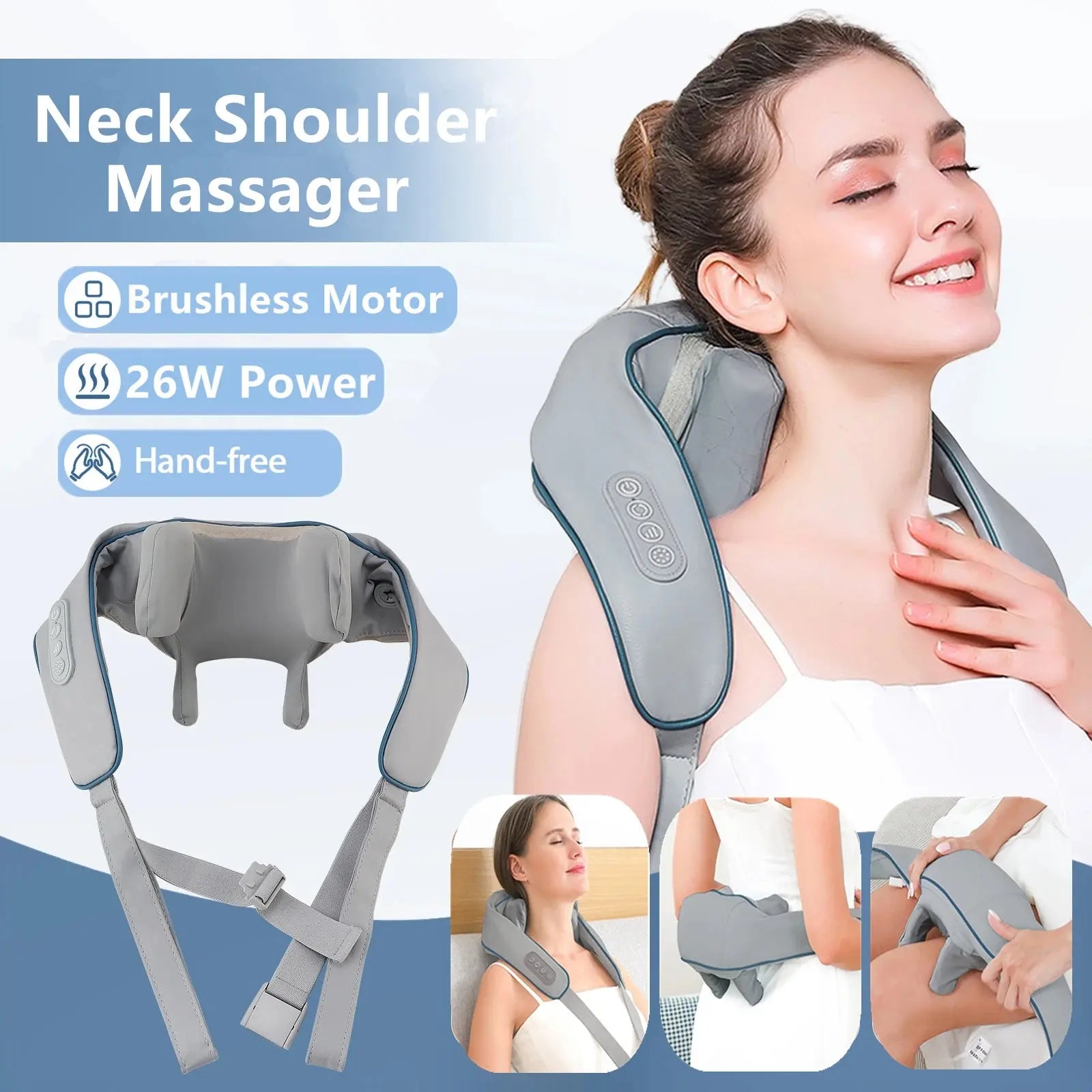Foreverlily 26W Neck And Shoulder Massager - Suncollections
