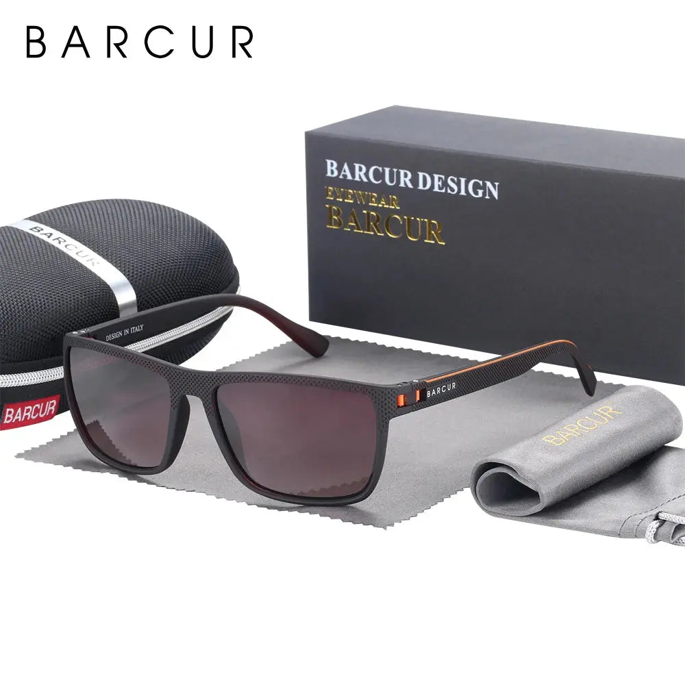 BARCUR Sports Sunglasses for Men Polarized FishingTravel TR90 Light Weight Sun Glasses Women Eyewear Accessory Oculos - Suncollections