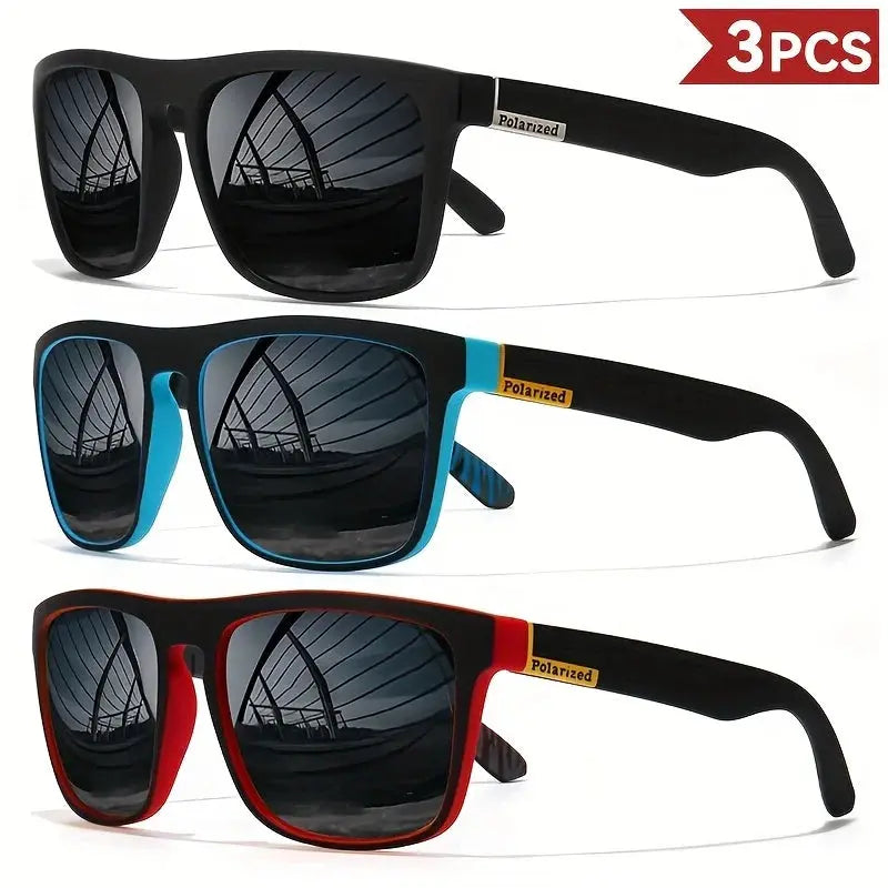 Fashion Vintage Square Polarized Sunglasses Men Women Driving Fishing Luxury Brand Designer Sun Glasses Driver's Eyewear UV400 - Suncollections