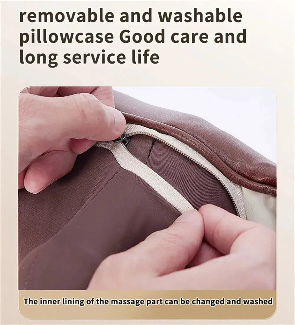 Wireless Electric Shiatsu Neck and Back Massager - Suncollections