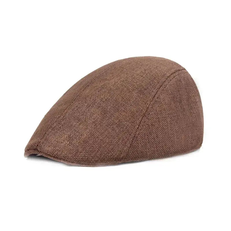 Men Newsboy Hats Peaky Autumn Vintage Herringbone Octagon Cap Women Casual Stripe Berets Gatsby Flat Hat - Suncollections