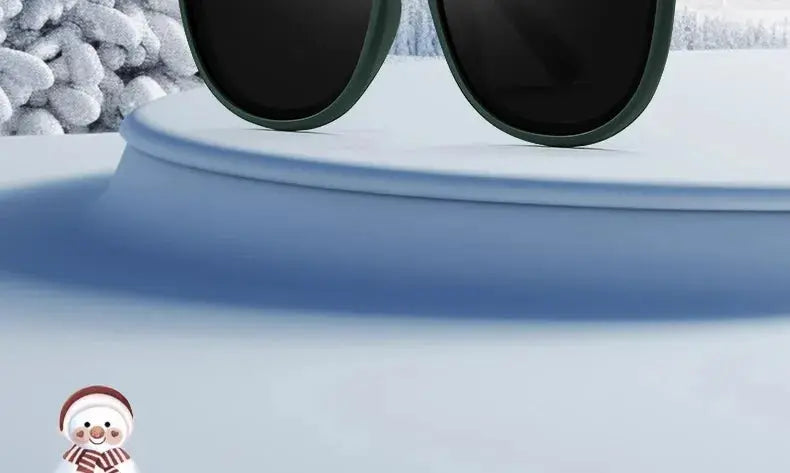 Fashionable, lightweight boys' sunglasses, durable, comfortable, UV resistant, exquisite, snow covered, little girls' sunglasses - Suncollections