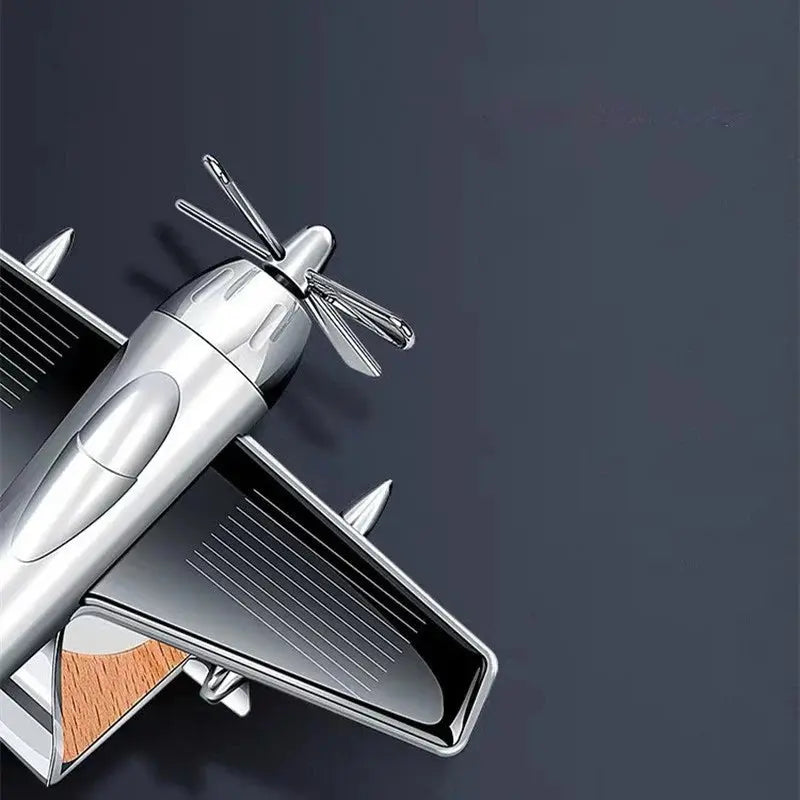 Solar Powered Rotating Aircraft Desktop Aircraft Decoration Interior Decoration Car Decoration Children's Birthday Gift-A22G - Suncollections
