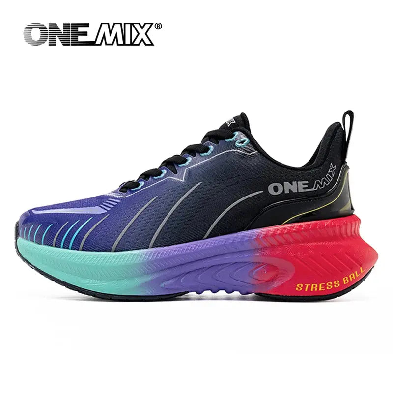 ONEMIX White Road Running Shoes for Men Air Cushion Outdoor Sport Shoes Male Trainers Summer Jogging Shoes Women Footwear Suncollections